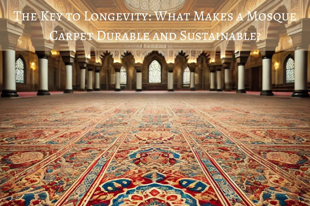 Read more about the article The Key to Longevity: What Makes a Mosque Carpet Durable and Sustainable?